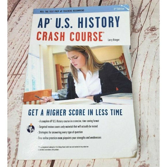 AP U.S. History Crash Course The Test Prep AP Teachers Adult Learning - Picture 1 of 8